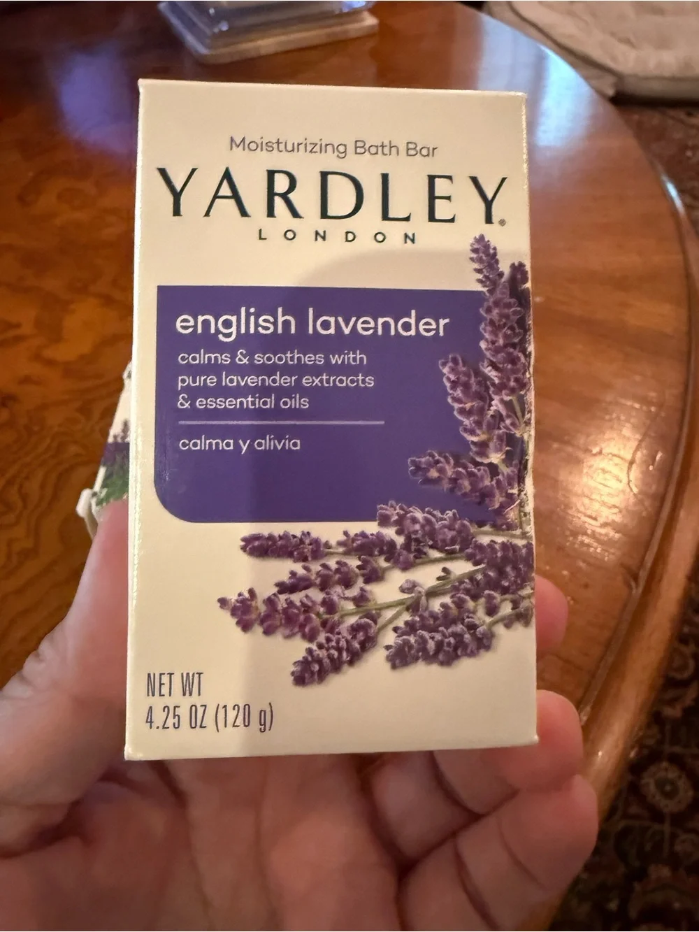 SET OF 4 Yardley English Lavender Bar Soap Lardley London Bars 4.25 oz